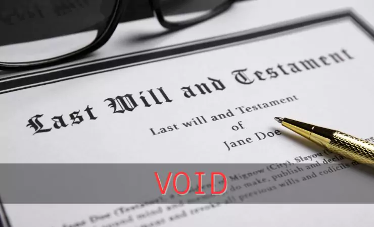 What Voids a Will in California?